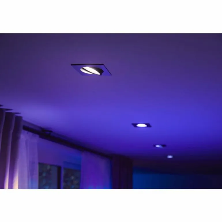 Spot encastrable Philips Hue Centura LED Blanc, 1 lumière, Changeur de couleurs