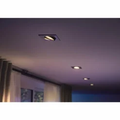 Spot encastrable Philips Hue Centura LED Blanc, 1 lumière, Changeur de couleurs