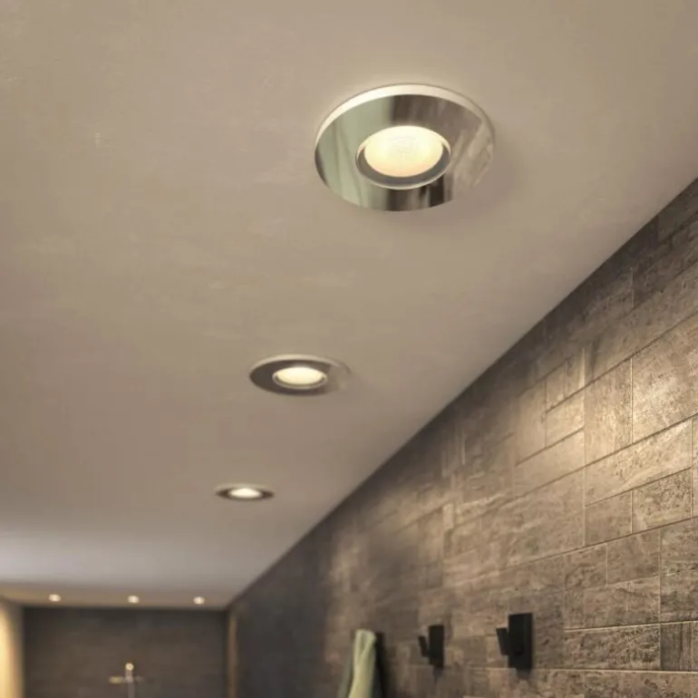Spot encastrable Philips Hue Adore LED Aluminium, 3 lumières, Télécommandes