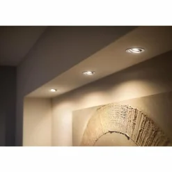 Spot encastrable Philips Hue Milliskin LED Argenté, 3 lumières