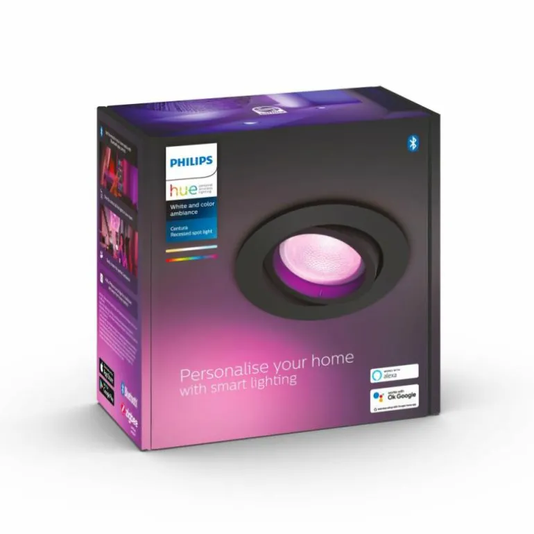 Spot encastrable Philips Hue Centura LED Blanc, 1 lumière