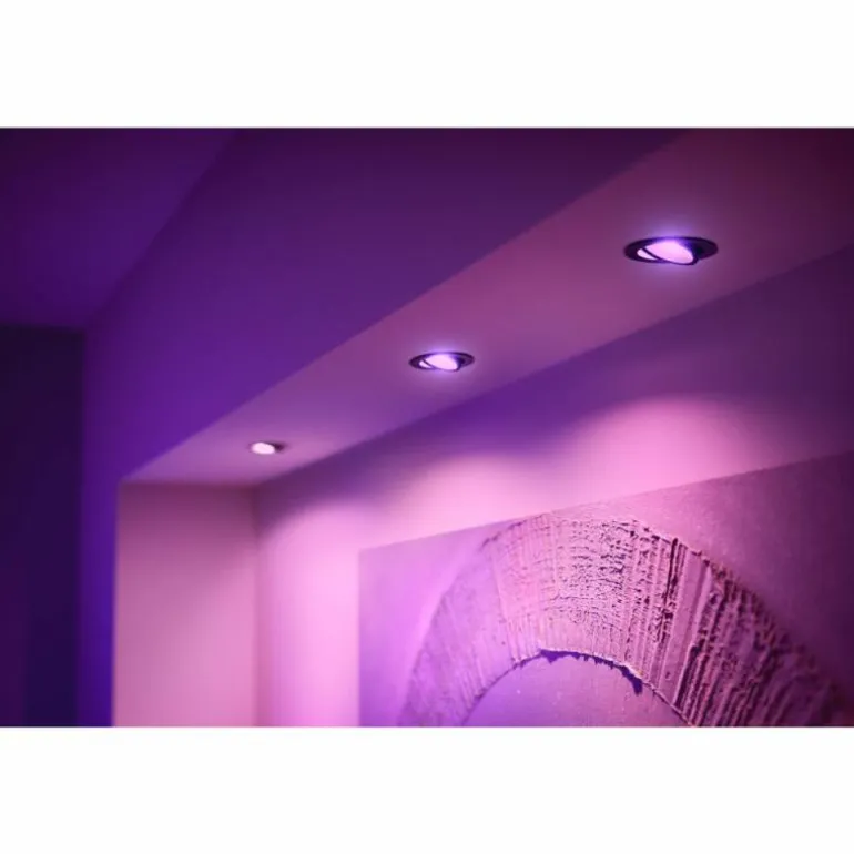 Spot encastrable Philips Hue Centura LED Blanc, 3 lumières
