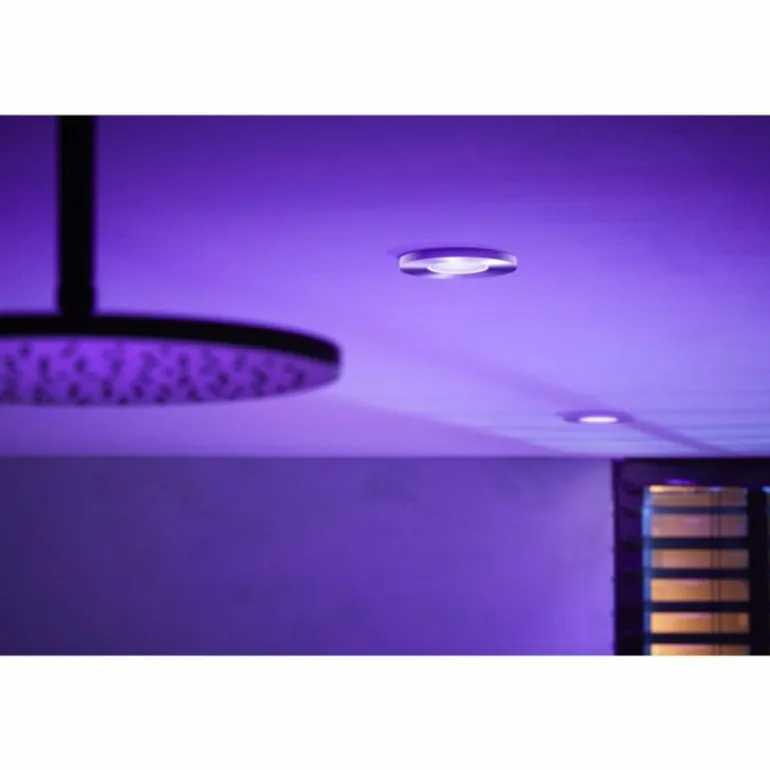Spot encastrable Philips Hue Xamento LED Chrome, 1 lumière