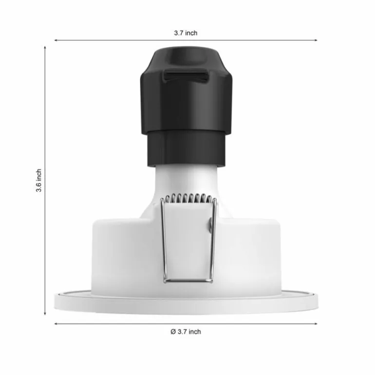 Spot encastrable Philips Hue Xamento LED Chrome, 1 lumière