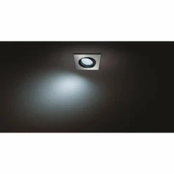 Spot encastrable Philips Hue Milliskin LED Argenté, 1 lumière