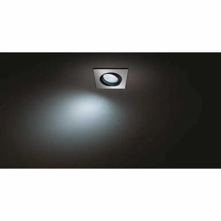 Spot encastrable Philips Hue Milliskin LED Argenté, 1 lumière