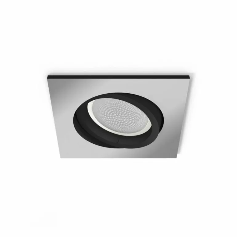 Spot encastrable Philips Hue Milliskin LED Argenté, 1 lumière