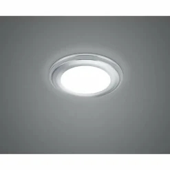 Spot encastrable Trio Leuchten AURA LED Chrome, 1 lumière