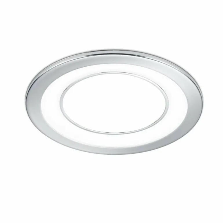 Spot encastrable Trio Leuchten CORE LED Chrome, 1 lumière