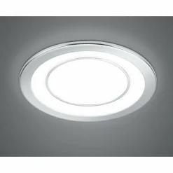 Spot encastrable Trio Leuchten CORE LED Chrome, 1 lumière