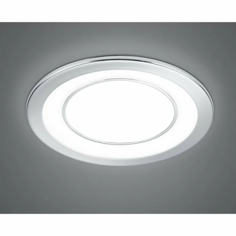 Spot encastrable Trio Leuchten CORE LED Chrome, 1 lumière
