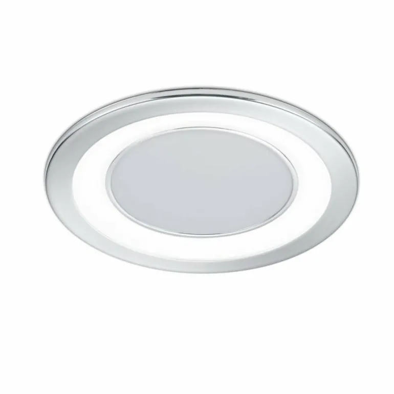 Spot encastrable Trio Leuchten CORE LED Chrome, 1 lumière
