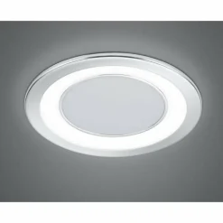 Spot encastrable Trio Leuchten CORE LED Chrome, 1 lumière