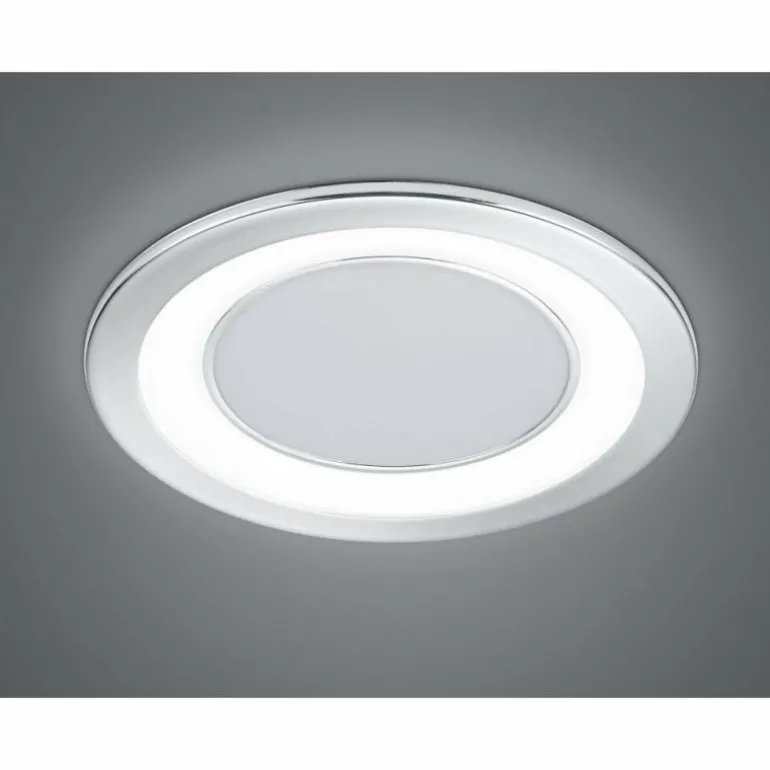 Spot encastrable Trio Leuchten CORE LED Chrome, 1 lumière