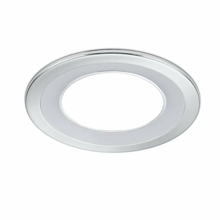 Spot encastrable Trio Leuchten CORE LED Chrome, 1 lumière