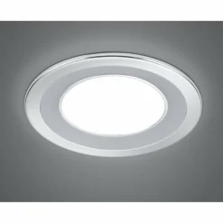 Spot encastrable Trio Leuchten CORE LED Chrome, 1 lumière