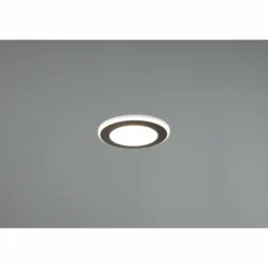 Spot encastrable Trio-Leuchten Aura LED Noir, 1 lumière