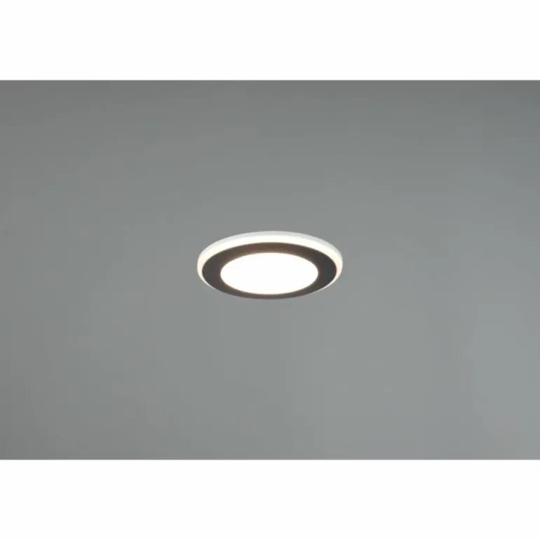 Spot encastrable Trio-Leuchten Aura LED Noir, 1 lumière