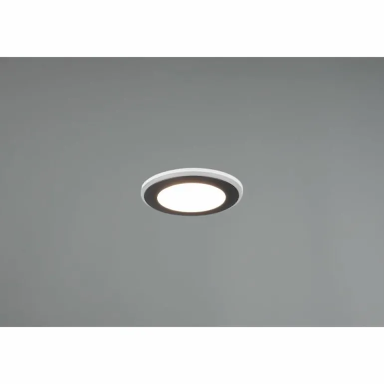 Spot encastrable Trio-Leuchten Aura LED Noir, 1 lumière
