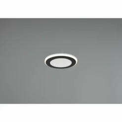 Spot encastrable Trio-Leuchten Aura LED Noir, 1 lumière