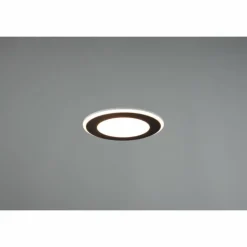 Spot encastrable Trio-Leuchten Aura LED Noir, 1 lumière