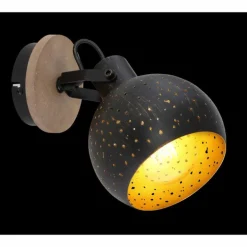 Spot Globo ADAJA Noir, 1 lumière