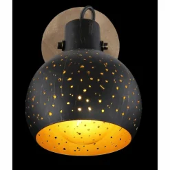 Spot Globo ADAJA Noir, 1 lumière