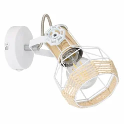 Spot Globo BANA Brun, Blanc, 1 lumière