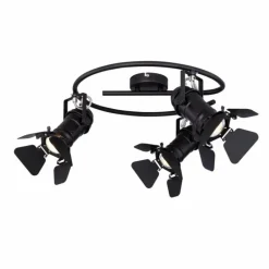 Spot Globo EGON Noir, 3 lumières