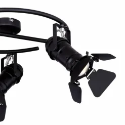 Spot Globo EGON Noir, 3 lumières