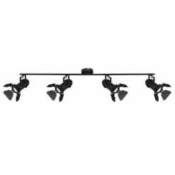 Spot Globo EGON Noir, 4 lumières