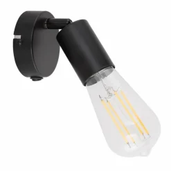 Spot Globo HIDEEA Noir, 1 lumière