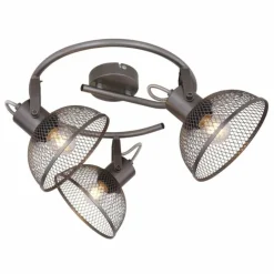 Spot Globo ISAKKA Chrome, 3 lumières