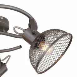 Spot Globo ISAKKA Chrome, 3 lumières