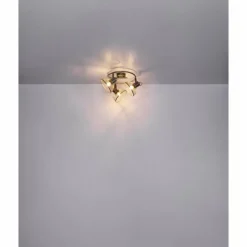 Spot Globo ISAKKA Chrome, 3 lumières