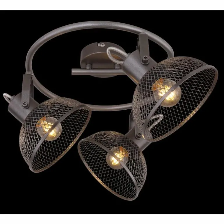 Spot Globo ISAKKA Chrome, 3 lumières