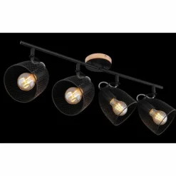 Spot Globo JOSINA Brun, 4 lumières