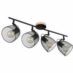 Spot Globo JOSINA Brun, 4 lumières