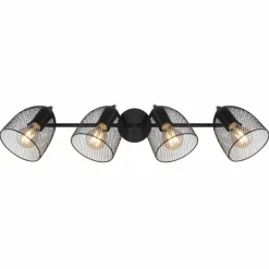 Spot Globo JOSINA Brun, 4 lumières