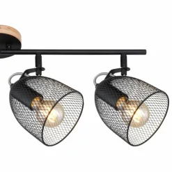 Spot Globo JOSINA Brun, 4 lumières