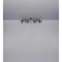 Spot Globo LHIMMA Chrome, 4 lumières