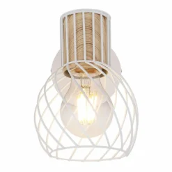 Spot Globo LUISE Blanc, 1 lumière