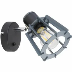 Spot Globo MAHA Noir, 1 lumière