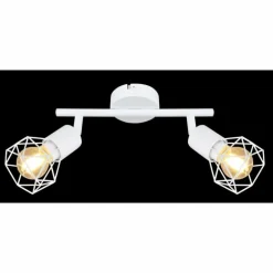 Spot Globo XARA I Blanc, 2 lumières