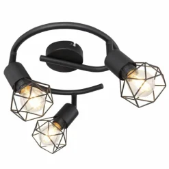 Spot Globo XARA I Noir, 3 lumières