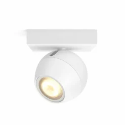 Spot, kit d'extension Philips Hue Ambiance White Buckram Blanc, 1 lumière