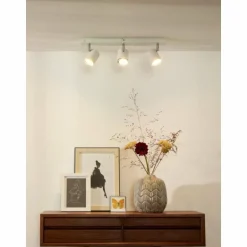 Spot Lucide RILOU Blanc, 3 lumières