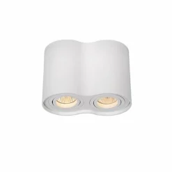 Spot Lucide TUBE Blanc, 2 lumières