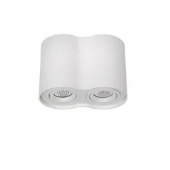 Spot Lucide TUBE Blanc, 2 lumières