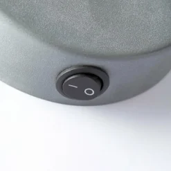 Spot mural Brilliant Bogart Gris, 1 lumière